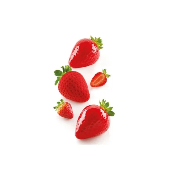 Moule Silicone 5 Fraises 120 Ml Silikomart Professional en ligne 3