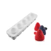 Nouvelle tendance Moule Silicone 5 Mûres Et Framboises 110ml Silikomart Professional 11