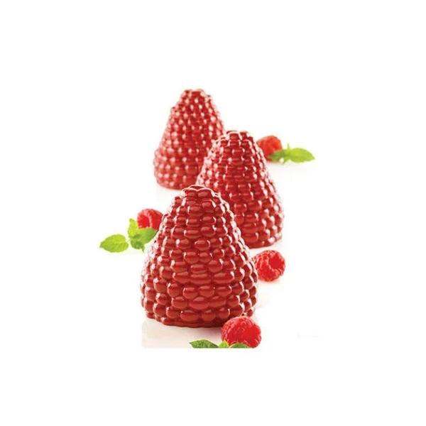 Nouvelle tendance Moule Silicone 5 Mûres Et Framboises 110ml Silikomart Professional 5