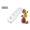 Moule Silicone 5 Pommes De Pin Et Ananas 100ml Silikomart Professional fashion pas cher 13