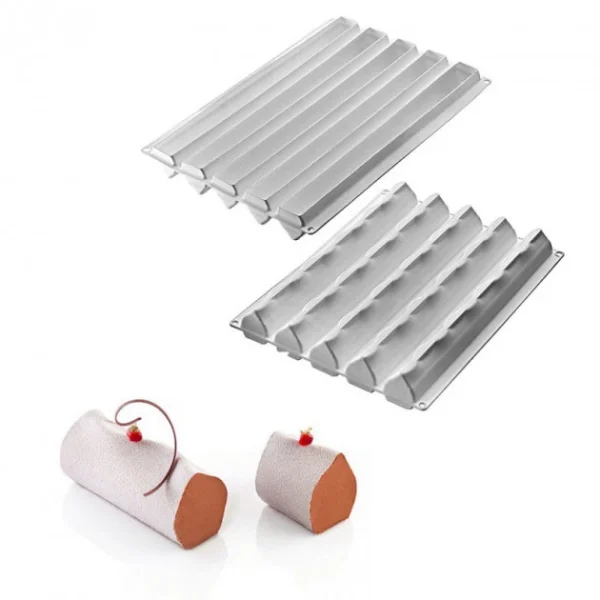 soldes en ligne Moule Silicone 5 Vagues Silikomart 1