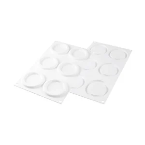 l'unique style Moule Silicone 6 Anneaux Ring 79 Ml Silikomart Professional 15