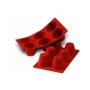 achat pas cher Moule Silicone Babas 7,5 X H 6 Cm (x6) Silikomart 7