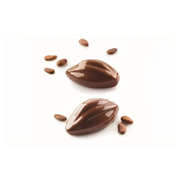Boutique officielle Moule Silicone 6 Cabosses De Cacao 10,2 X 5,4 Cm 115ml SilikoMart Professional 3
