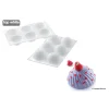 Moule Silicone 6 Demi Sphères Vrillées Ø 75 Mm SilikoMart Professional boutiqued pas cher 13
