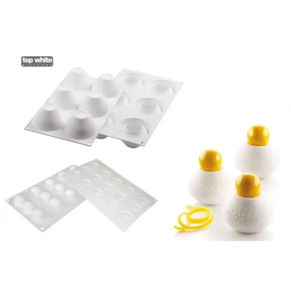 Boutique officielle Moule Silicone 6 Fragrances 115 Ml Silikomart Professional 1