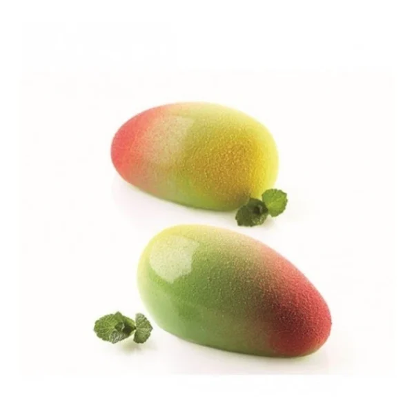 Moule Silicone 6 Mangues 9,3 X 5,7 Cm 130ml SilikoMart Professional vente chaude 3
