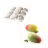Moule Silicone 6 Mangues 9,3 X 5,7 Cm 130ml SilikoMart Professional vente chaude 17