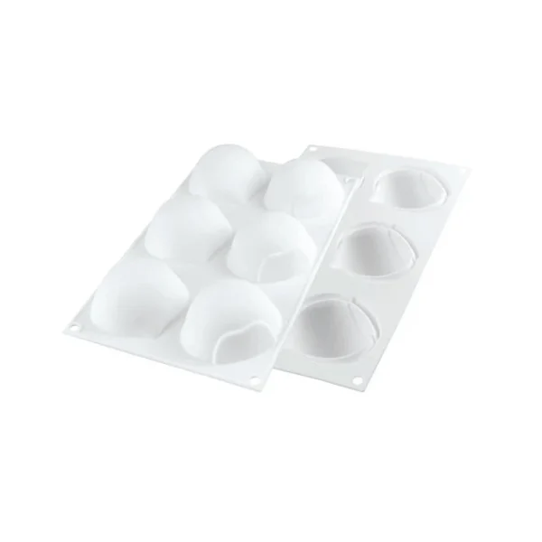 aux meilleurs prix Moule Silicone 6 Marrons 110ml SilikoMart Professional 4