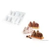 grossiste en ligne Moule Silicone 6 Montagnes Tre Cime 120 Ml Silikomart Professional 11
