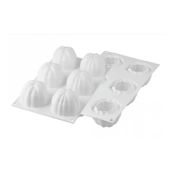 Moule Silicone 6 Sphères Ø68 X H52 Mm 120ml SilikoMart Professional boutique en france 3