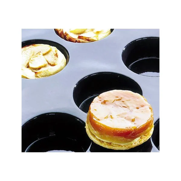 Moule Silicone 6 Tartes Tatin 15 Cm X H 2,4 Cm Flexipan Paris 1