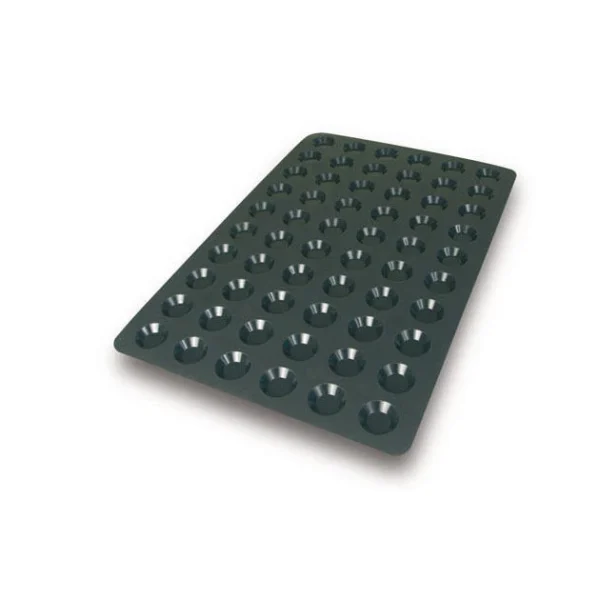 acheter en ligne Moule Silicone 60 Mini Tartelettes Ø4,4 X 1 Cm 10ml SilikoMart Professional 4