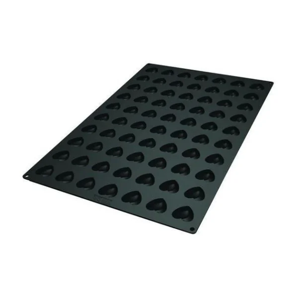 Acheter Maintenant Moule Silicone 70 Mini Coeurs 3,6 X 3,9 X H1,6 Cm 11ml SilikoMart Professional 4