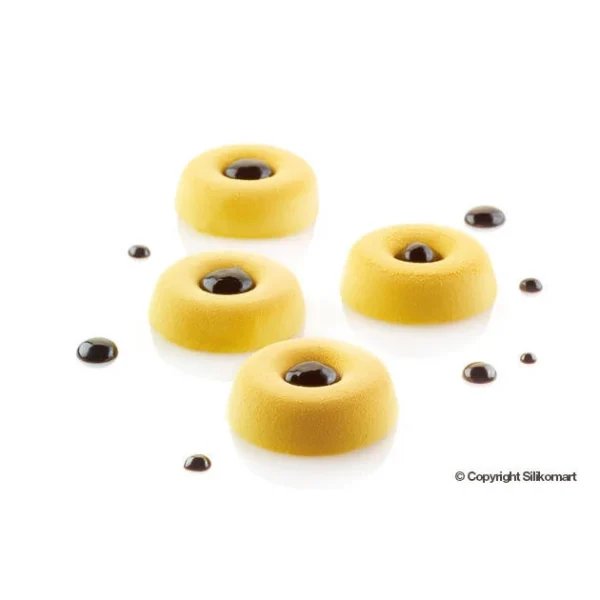 Moule Silicone 77 Mini Savarins Ø4,1 X H1,2 Cm 12ml SilikoMart Professional garantis authentique 3
