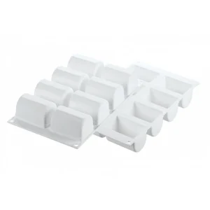 Moule Silicone 8 Bûchettes 7,5 Cm X 5 Cm Silikomart Professional vente pas cher 11