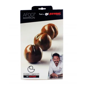 beauté Moule Silicone 8 Marrons 85 Ml Cédric Grolet Pavoni 10