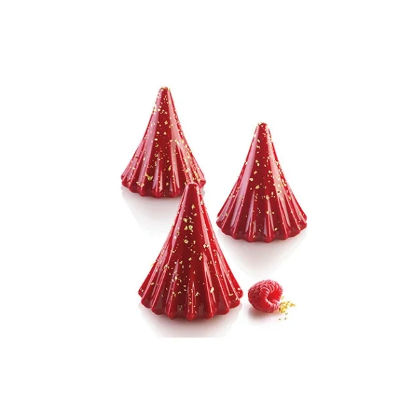Moule Silicone 8 Sapins Astro Ø6,7 Cm X 7,9 Cm Silikomart Professional Livraison internationale 1