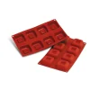 Moule Silicone Savarins Carrés 6,5 Cm X H 2,6 Cm (x8) Silikomart shopping pas cher 7