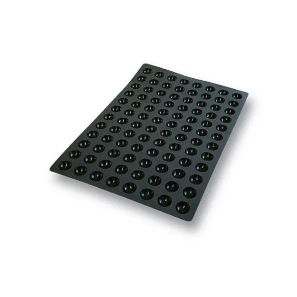 design à la mode Moule Silicone 96 Demi-sphères Ø3,5 X 1,75 Cm 11ml SilikoMart Professional 4