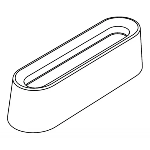 en vente Moule Silicone Bande Creuse 12 X 3,5 Cm X H 3,2 Cm (x20) Pavoflex 4