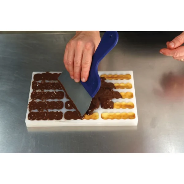 Moule Silicone Barre Ondulée Snack 9 X 3 Cm X H 1,9 Cm (x15) Pavoni pas cher en ligne 4