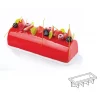 Promotio de vente Moule Silicone Bûche 25 X 8,5 Cm X H 7 Cm Pavoni 13