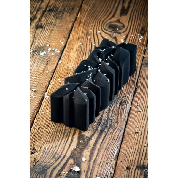 Moule Silicone Bûche Acanto 25,1 X 8,3 Cm X H 7,9 Cm Pavoni magasin en ligne france 1