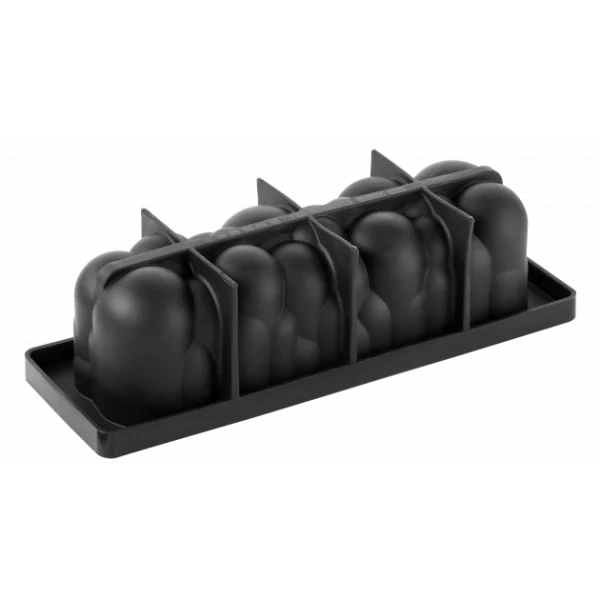outlet Moule Silicone Bûche Atomic 25 X 8 Cm X H 8 Cm Pavoni 3