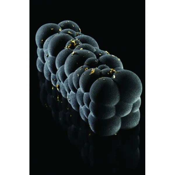 outlet Moule Silicone Bûche Atomic 25 X 8 Cm X H 8 Cm Pavoni 1