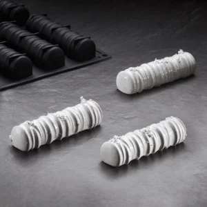 PAVONI Moule Silicone Bûche Sequoia 12,4 X 3,5 X H 3 Cm (x14) Pavoflex en promotion 9