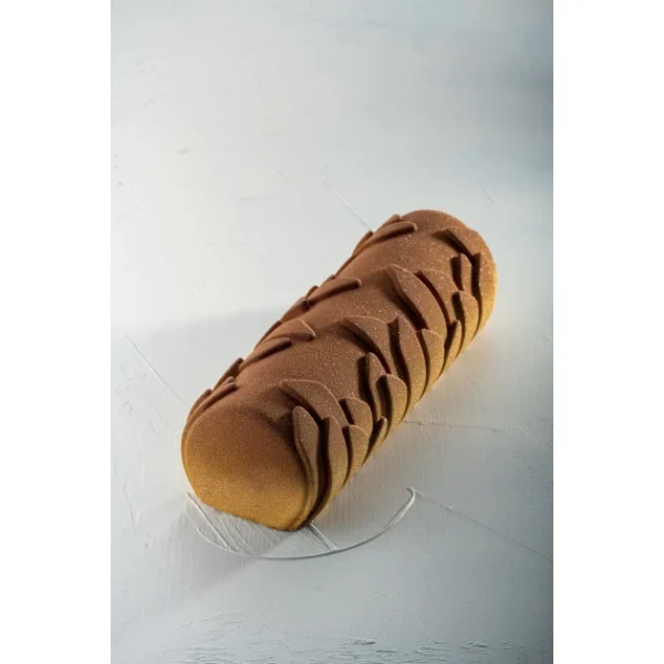 Moule Silicone Bûche Skyline 25 X 8,8 Cm X H 7,3 Cm Pavoni dernière tendance 3