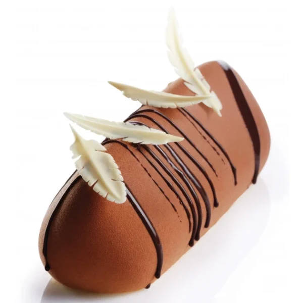 Authenticité garantie Moule Silicone Bûche Sublime 25 X 8 Cm X H 8 Cm Pavoni 3