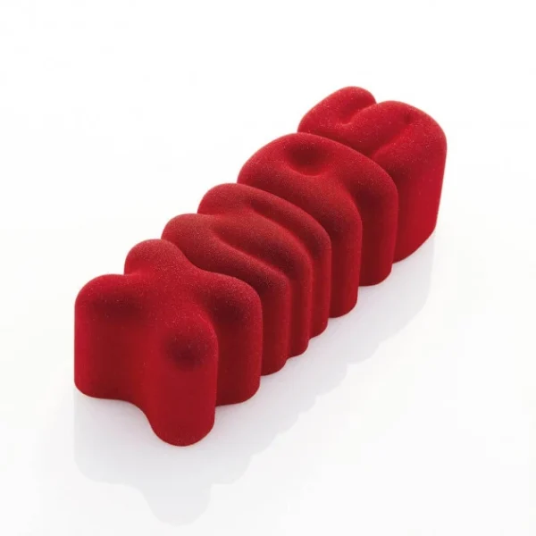 Moule Silicone Bûche Xmas 25 X 8 Cm X H 7,5 Cm Pavoni soldes pas cher 3