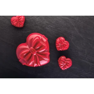 achat Moule Silicone Cadeau Coeur 18 X 16,2 Cm X H 6,7 Cm Pavoni 7
