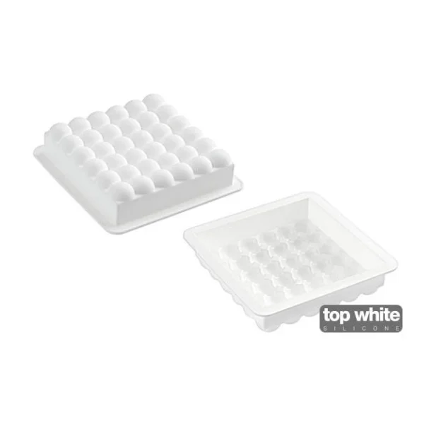boutiqued en ligne Moule Silicone Carré Bubble Silikomart Professional 3