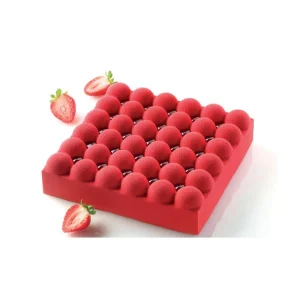 boutiqued en ligne Moule Silicone Carré Bubble Silikomart Professional 9
