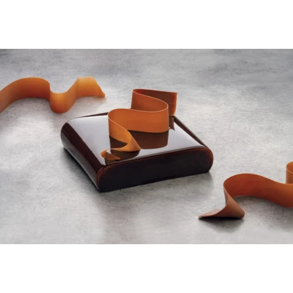 solde en ligne Moule Silicone Carré Jupiter 16,7 X 15,8 Cm X H 4 Cm Pavoni 1
