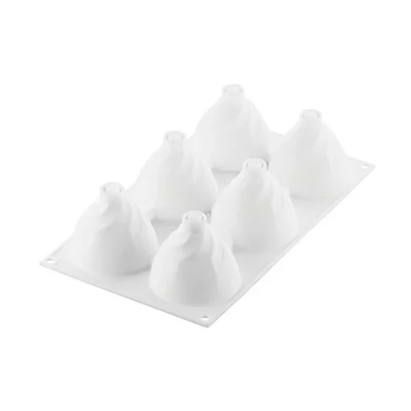 en ligne officielle Moule Silicone Chantilly Ø 7,3 Cm X H 6,5 Cm (x6) Silikomart Professional 6