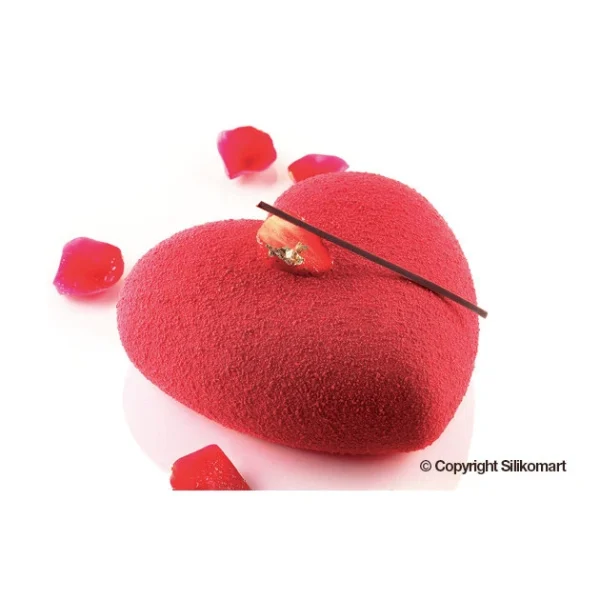 Moule Silicone Coeur Bombé 142 Mm Silikomart magasin en ligne france 3