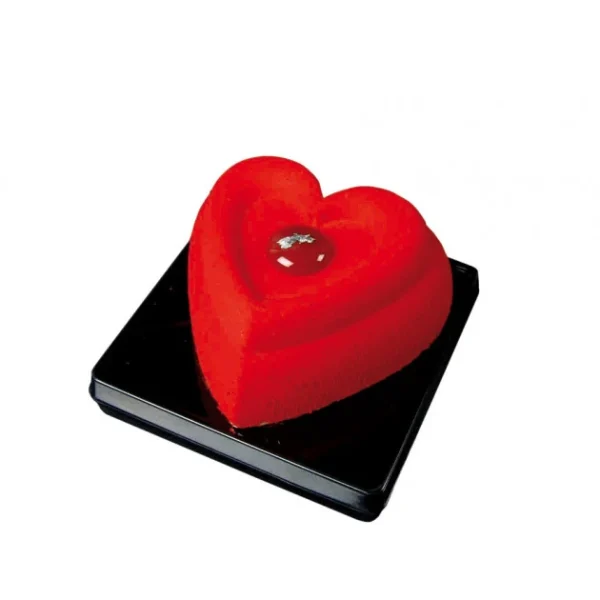Moule Silicone Coeur Love 7,8 X 7,7 Cm X H 3,4 Cm (x24) Pavoflex pas cher marque 5