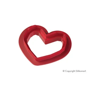 dernière tendance Moule Silicone Coeur Origami 15×13,5 Cm SilikoMart Professional 11