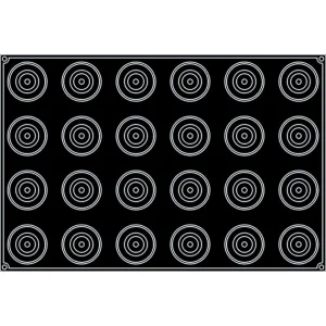 Moule Silicone Cône Anneaux Ø 7 Cm X H 5 Cm (x24) Pavoflex solde en ligne 7