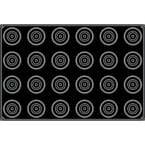 Moule Silicone Cône Anneaux Ø 7 Cm X H 5 Cm (x24) Pavoflex solde en ligne 3