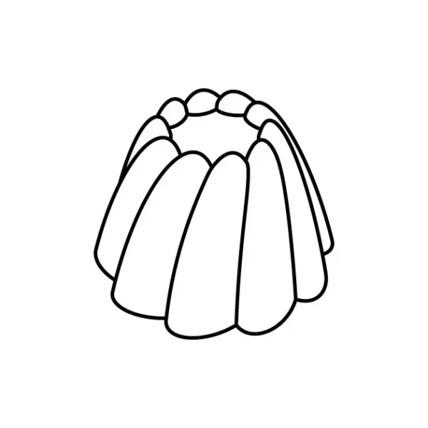 Moule Silicone Cône Cannelé Ø 7,5 Cm X H 4,8 Cm (x24) Pavoflex à prix réduits 4