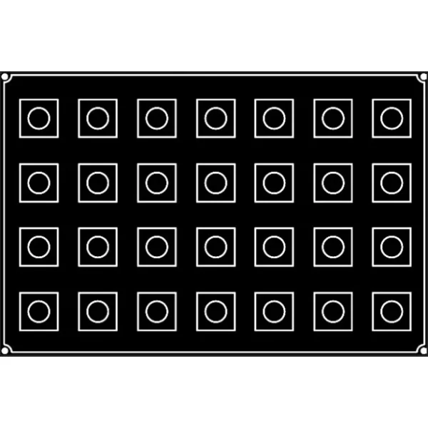 Moule Silicone Cube 5 Cm X H 5 Cm (x28) Pavoflex pas cher en ligne 3