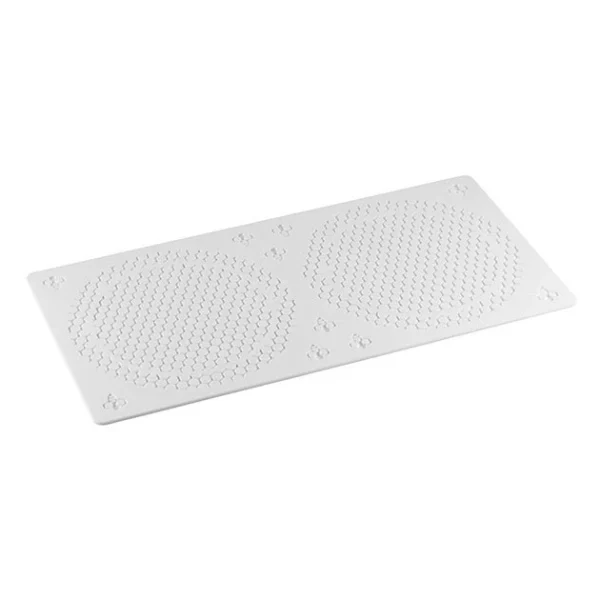 Satisfait ou Remboursé Moule Silicone Décor Alvéoles Ø 14 à 18 Cm X H 0,35 Cm (x2) Silikomart Professional 5