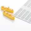 Nouvelle Collection Moule Silicone Décor Cercles 12 X 2,5 X H 0,2 (x10) Pavoni 17