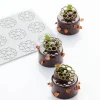 Moule Silicone Décor Cercles Ø 5 X H 0,2 Cm (x15) Pavoni Top ventes 11