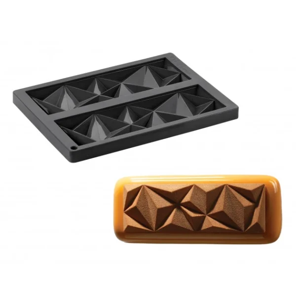Moule Silicone Décor Iceberg 21 X 7 Cm X H 1,4 Cm (x2) Pavoni meilleure qualité 1